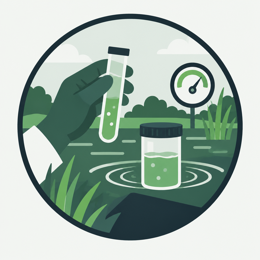 Illustration for water quality monitoring